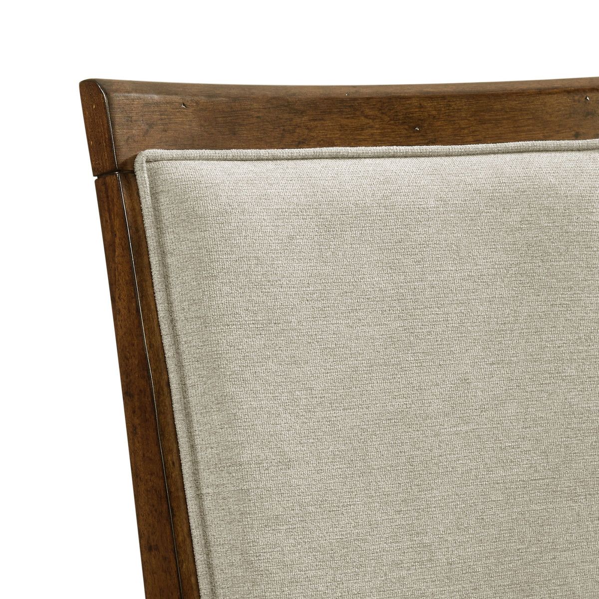 Phillipe Dining Side Chair With Fabric (Set of 2) in Cherry And Gray by Elements International, view 5