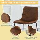Retro Bar Chairs, Comfortable Stools (Set of 2)