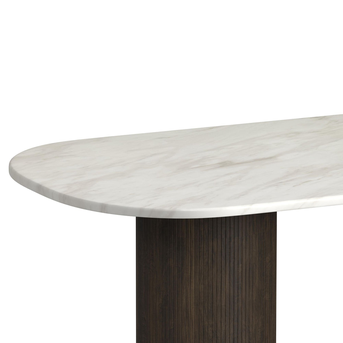 Sylvie Standard Height Dining Set, Oval Table in Black by Elements International, view 19
