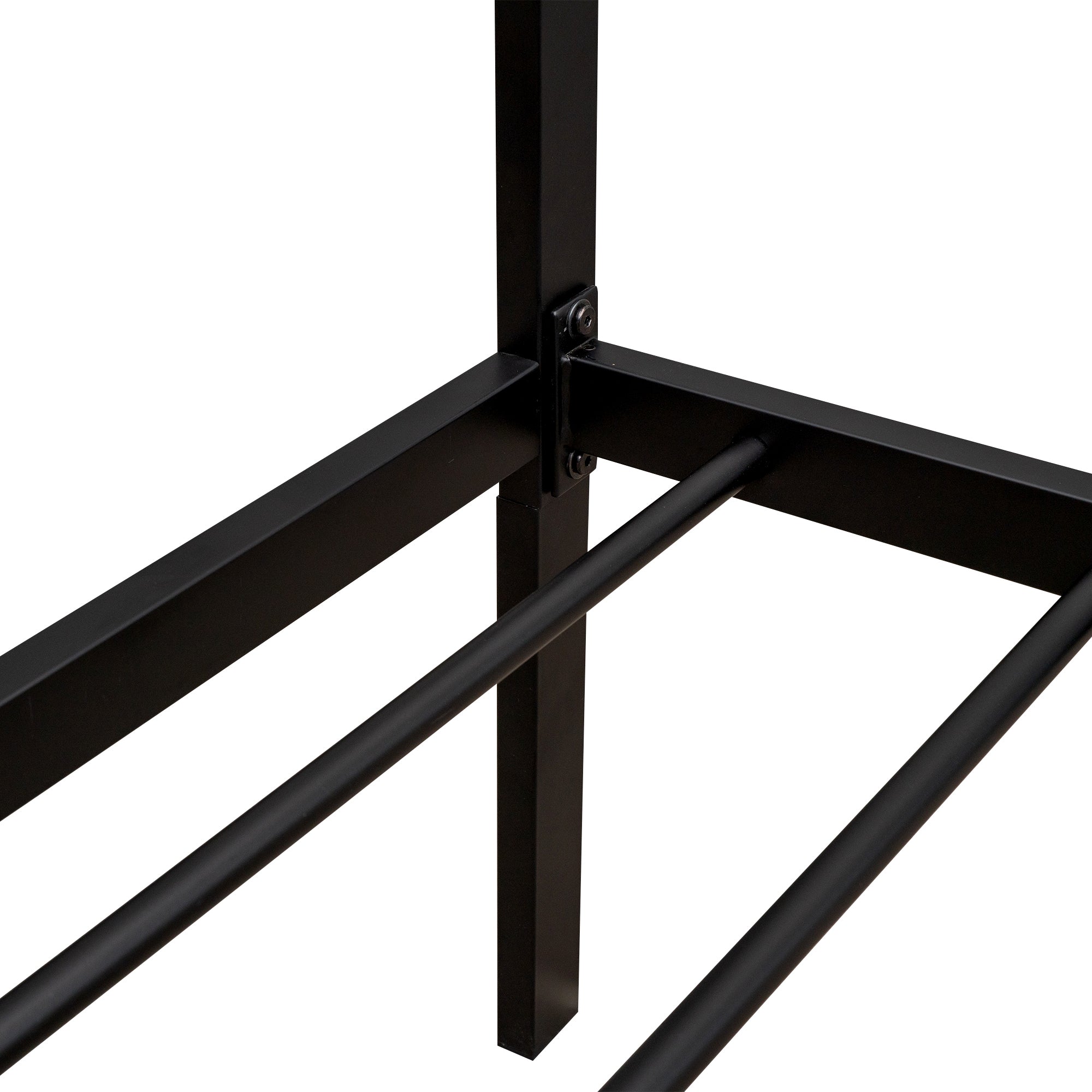 Twin Size Kids House Bed With Trundle, Metal House Bed Black - Atlantic Fine Furniture Melbourne FL