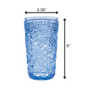 Paisley Style Acrylic Hi Ball Glasses (Set of 4)