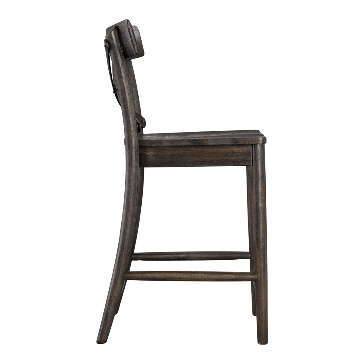 Coronado Stool in Dark Brown by Elements International, view 7
