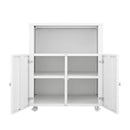 Home Office Printer Stand With Wheels And File Cabinet