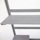 Outdoor Cat House, Diy Cat Enclosure Catio With Double Enter Doors