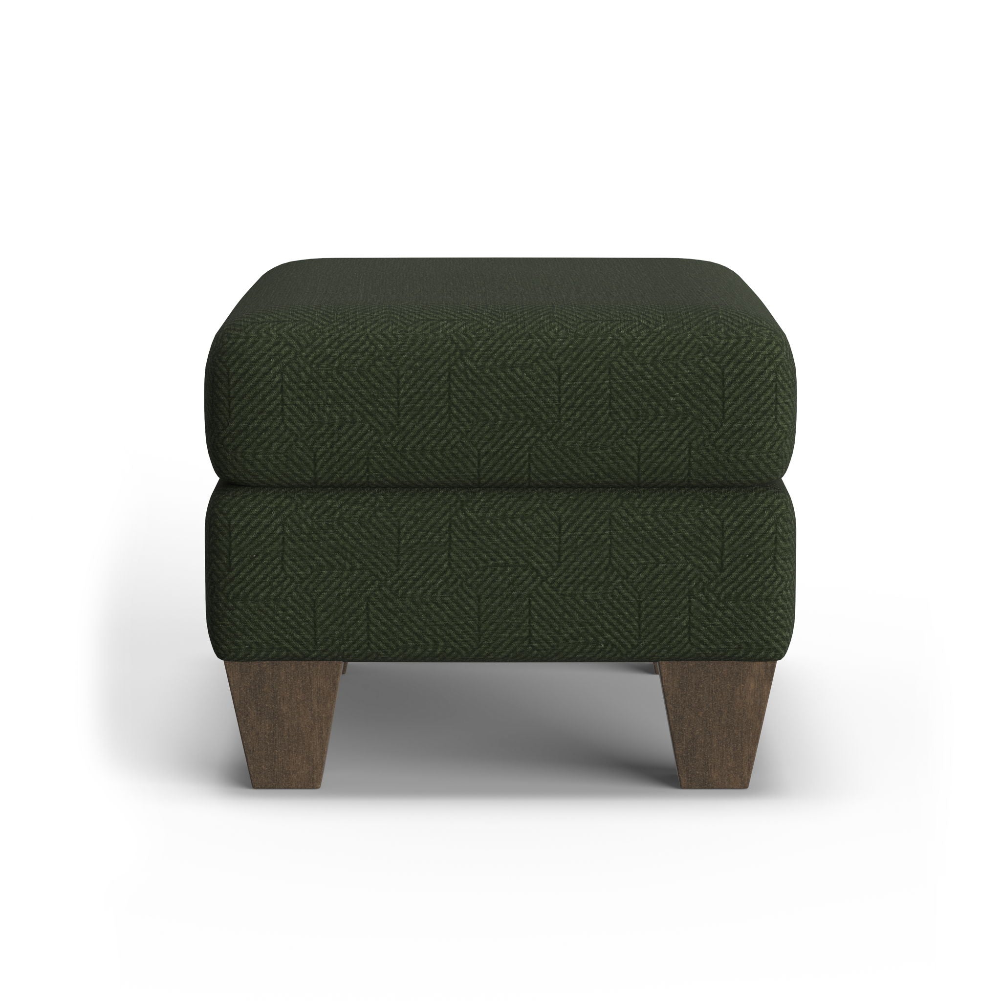Moxy - Fabric Ottoman, Square Tapered Legs