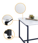 GT - 3 Piece Carbon Fiber Wrap Coffee Table And End Table (Set of 3)