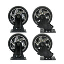 4 Drawers Multifunctional Tool Cart With Wheels And Wooden Top