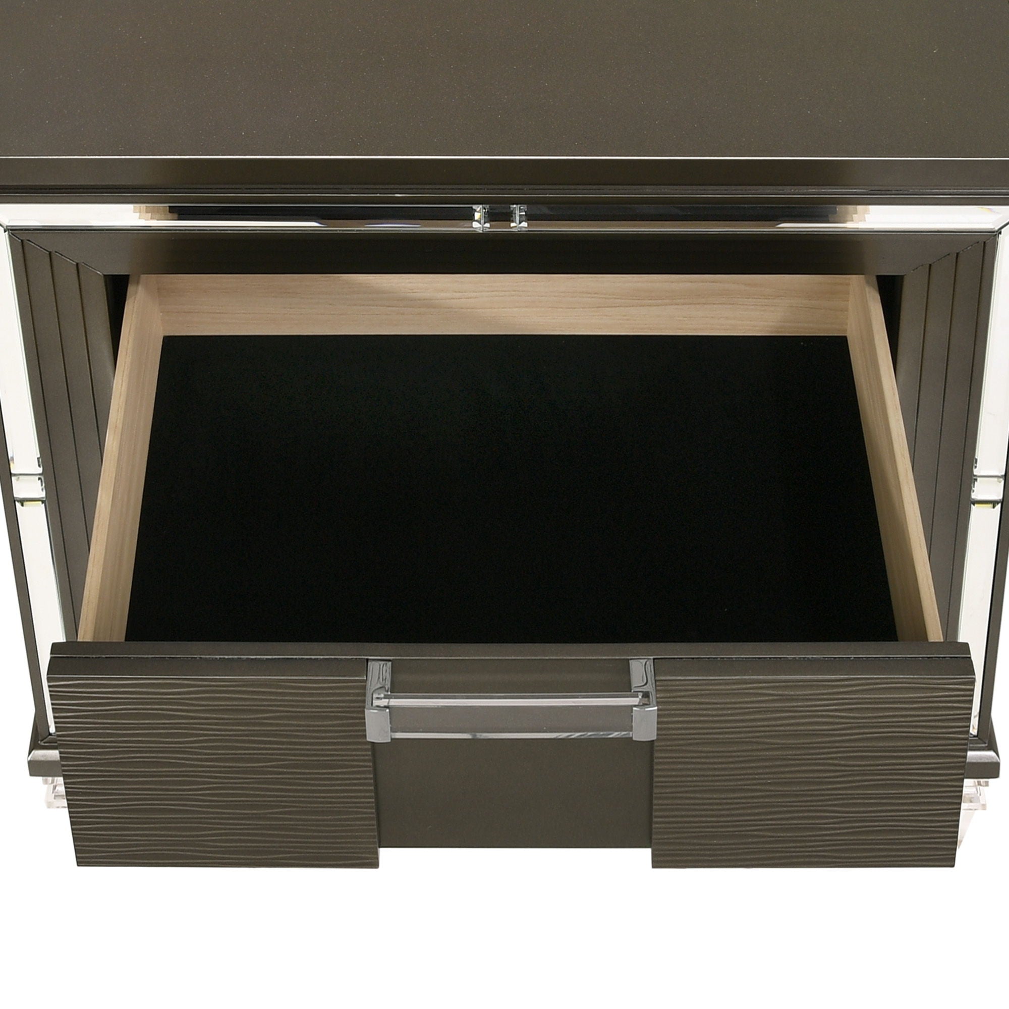 Twenty Nine - 2-Drawer Nightstand With USB - Dark Brown