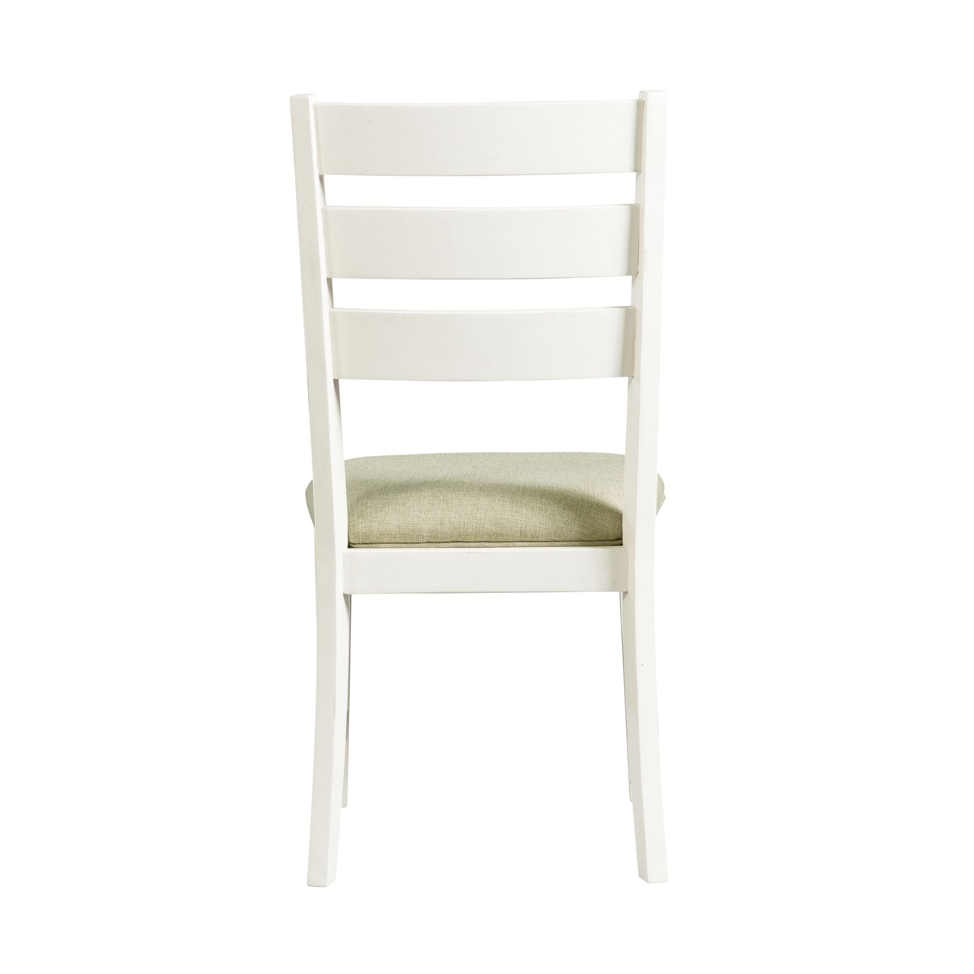Park Creek - Ladder Back Side Chair (Set of 2) - Cottage White Finish