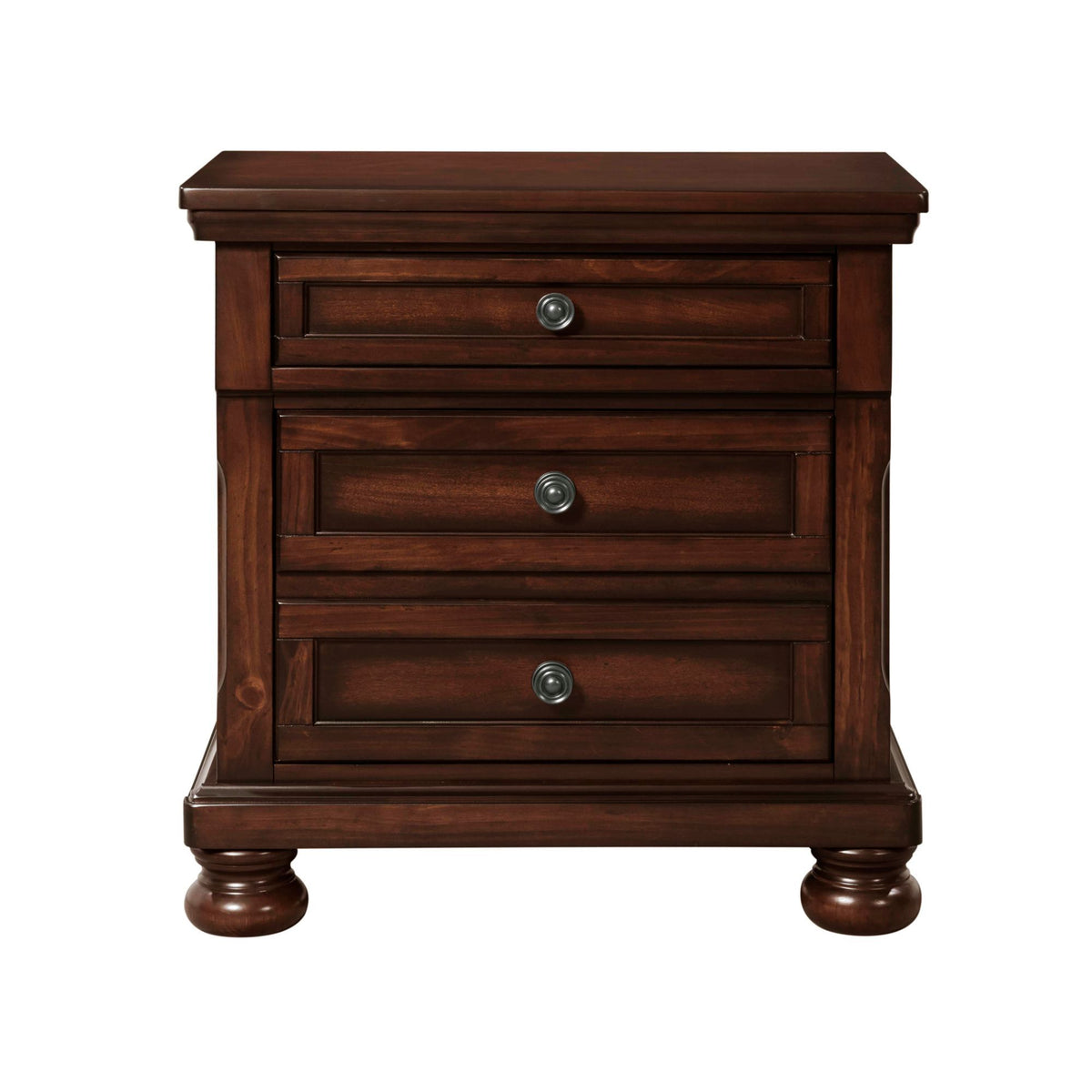 Kingston Nightstand With Power in Walnut by Elements International, view 7
