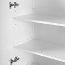 Freestanding Bathroom Cabinet With 3 Drawers, Adjustable Shelf, Soft Close Doors