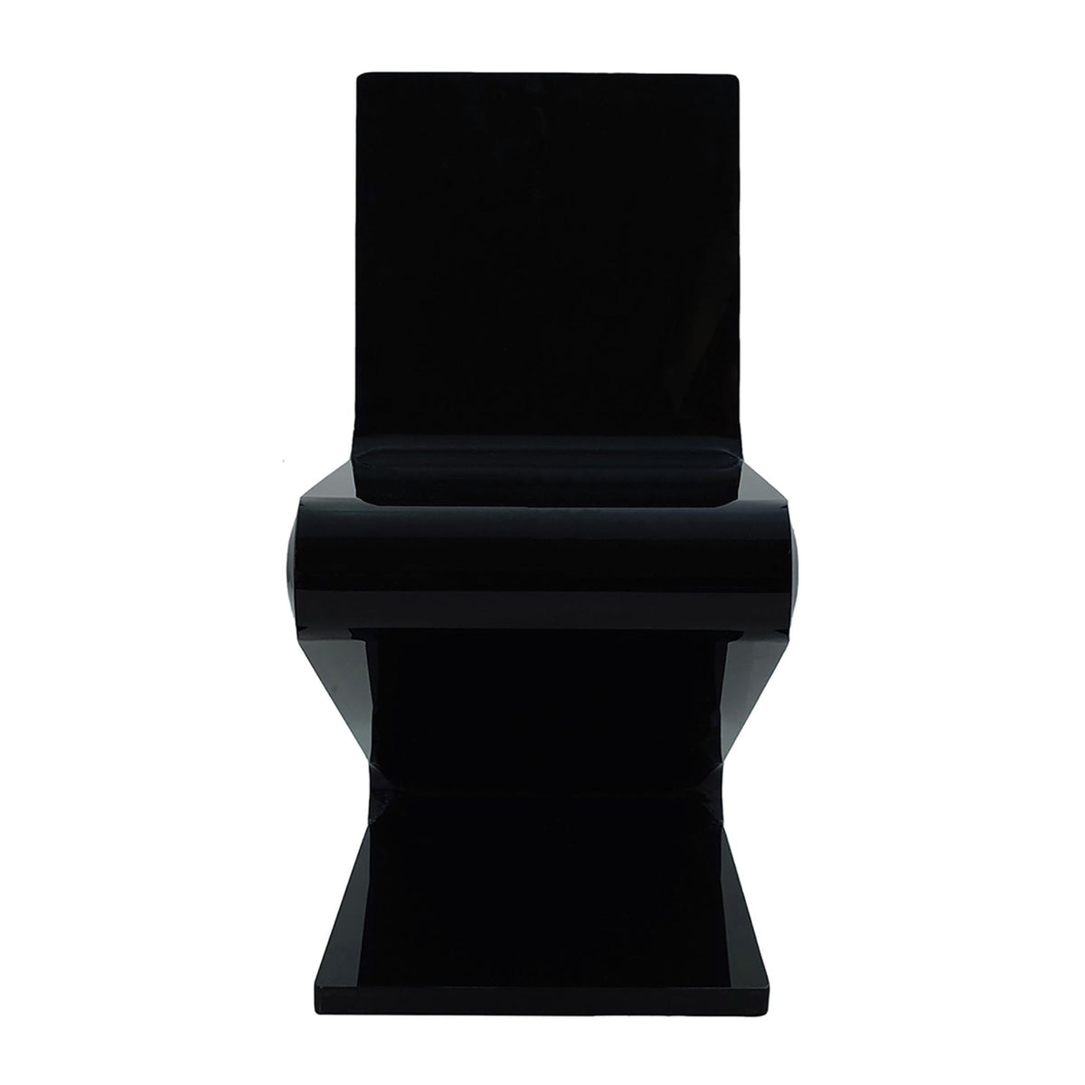 Iris Z-Chair in Black by Elements International, view 4