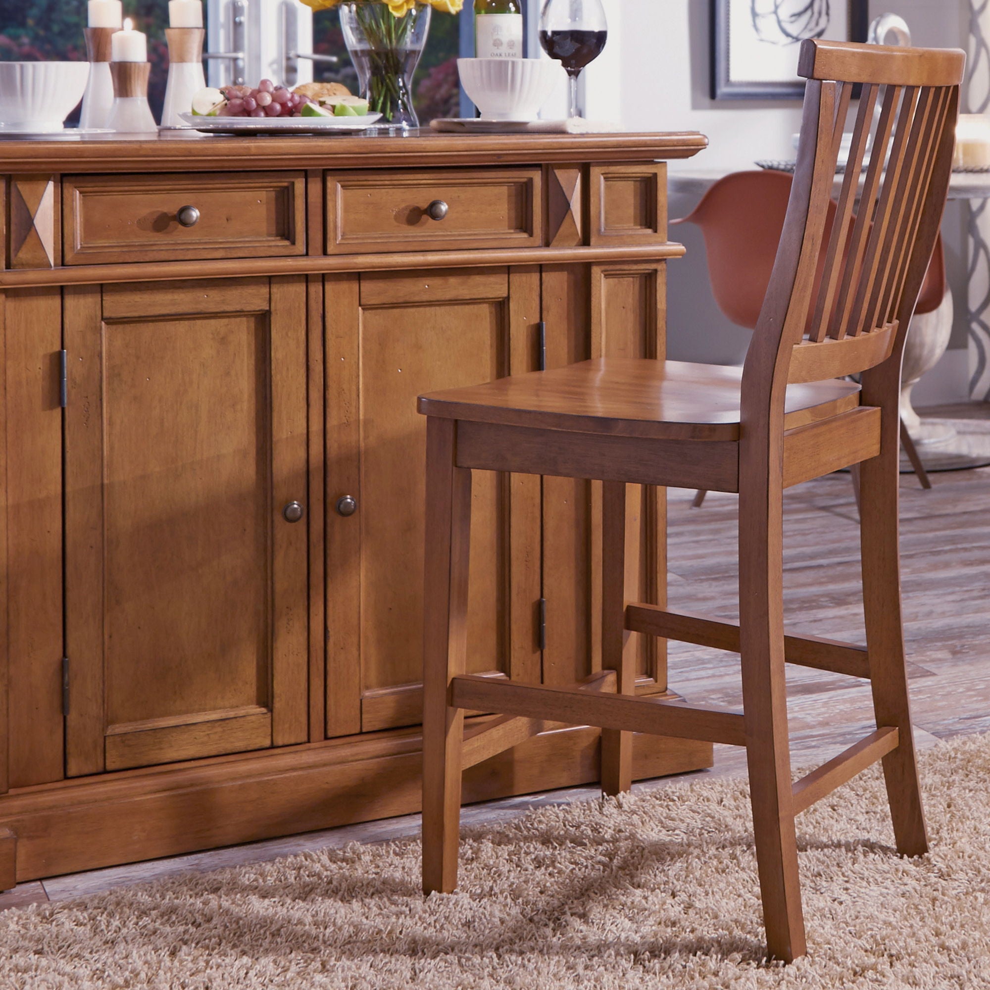 Americana - Kitchen Island Set - Atlantic Fine Furniture Melbourne FL