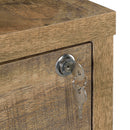 Multifunctional Bookcase With Three Open Shelves, 2 Drawers, Dual USB Charging Outlet