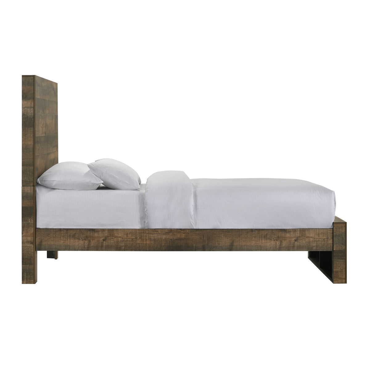 Bailey Drift King Panel Bed in Walnut by Elements International, view 4