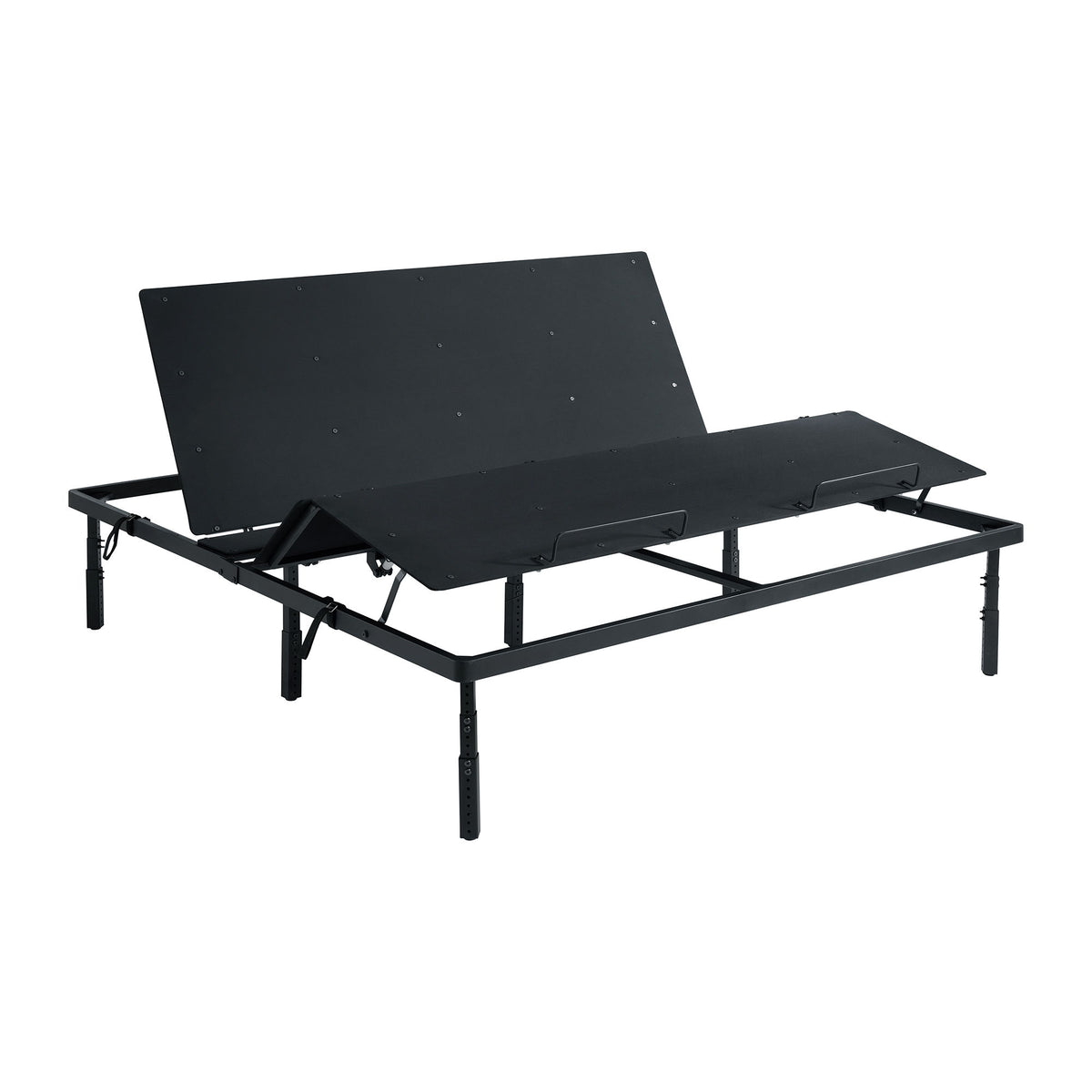 Z Base Pro Adjustable Bed With Head And Foot Incline in Black by Elements International, view 6
