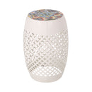 Roswell - Outdoor Side Table With Mosaic Tile Top