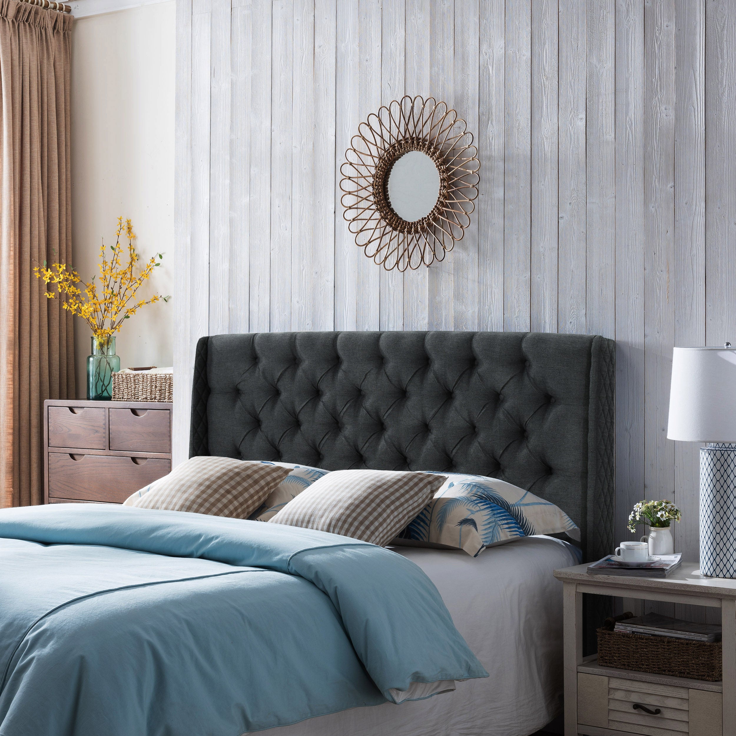 LIDIA WING HEADBOARD - Atlantic Fine Furniture Melbourne FL
