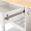 Contemporary Design Kitchen Cart With Wheels