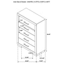 Jessica - Bedroom Set With LED - Atlantic Fine Furniture Inc