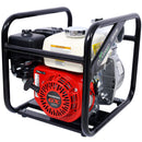 Honda - Gx160 Engine Water Pump 3" 264Gpm With 3In Npt Coupler And 25Ft Flat Hose, Aluminum - Black / Red