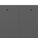 Metal Wall Mounted Tool Storage Cabinet With 2 Locking Doors, Adjustable Shelf, And Drawer