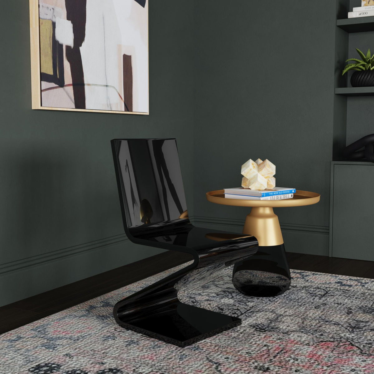 Iris Z-Chair in Black by Elements International, view 5