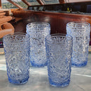 Paisley Style Acrylic Hi Ball Glasses (Set of 4)