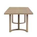 Modern Dining Table Solid Wood