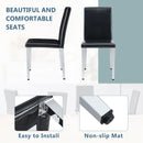 Simple And Versatile Dining Chairs With Metal Legs