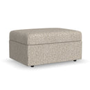 Sky - Storage Ottoman - Light Gray - Atlantic Fine Furniture Inc