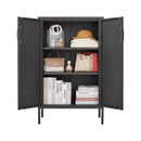 Suitable For Steel Storage Cabinets In Living Rooms, Kitchens, And Bedrooms, 2 Door Miscellaneous Storage Cabinet, Garage Tool Storage Cabinet, And Office File Cabinet 2 Movable Partitions