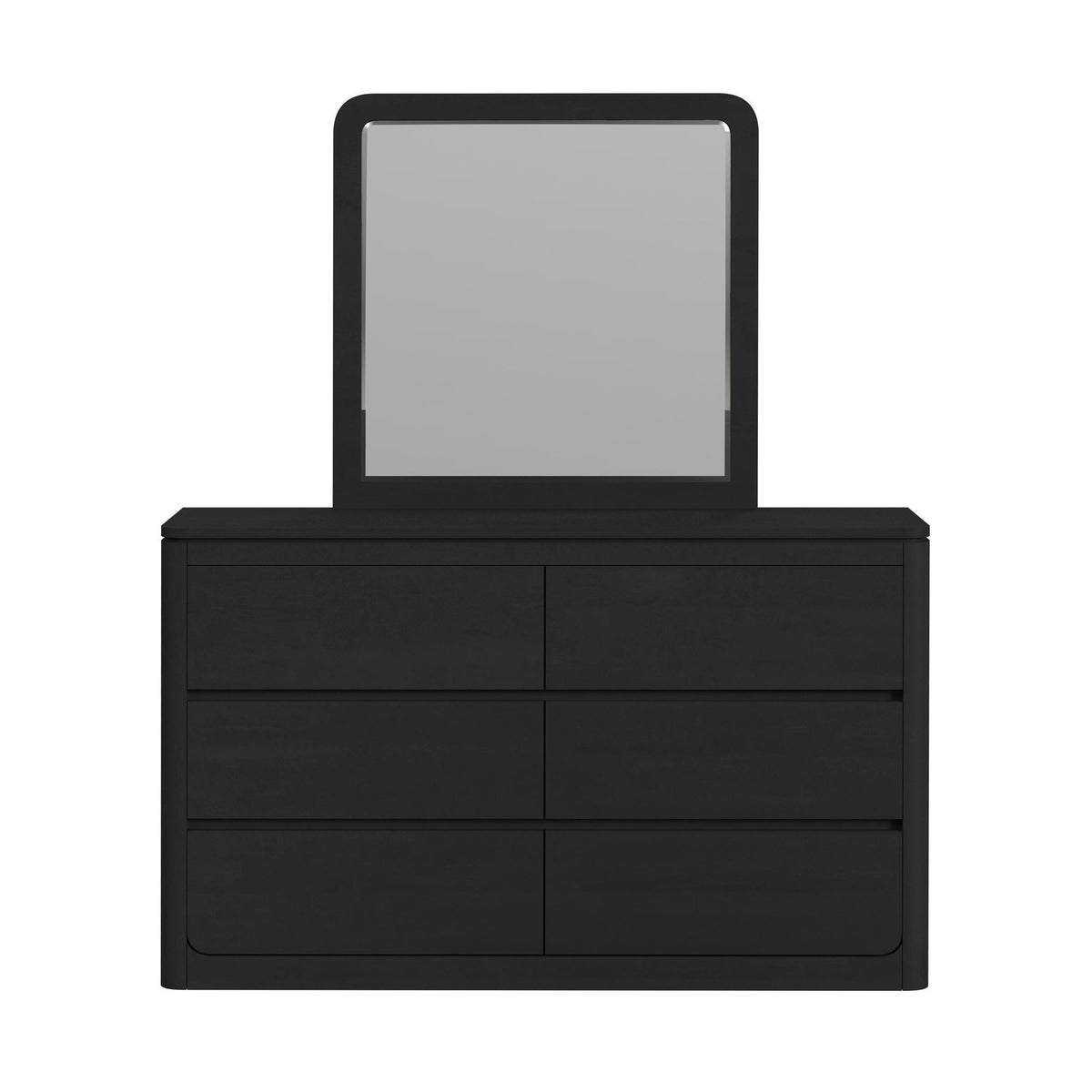 Rosalie Dresser And Mirror Set in Black by Elements International, view 10