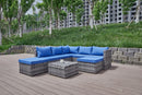 Patio Sofa With Cushions