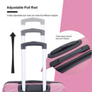 Luggage 4 Piece Lightweight Suitcase With Rotating Wheels With Tsa Lock,