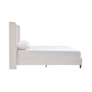Harper - Tall Headboard Upholstered Bed / High Headboard / Elegant Simplicity / No Box Spring Needed