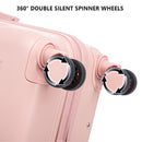 3 Pieces Set 20" / 24" / 28" Spinner Wheel Luggage With Combination Lock