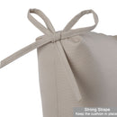 2 Piece High Back Patio Chair Cushion Set