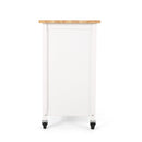 Contemporary Design Kitchen Cart With Wheels