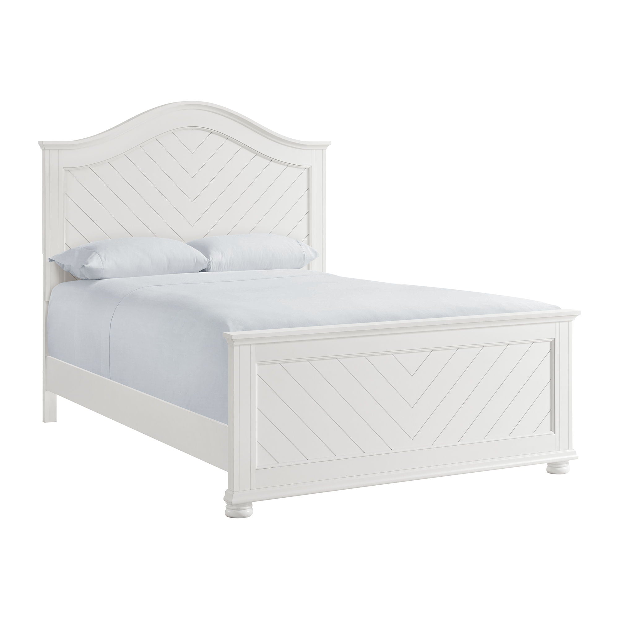 Kona Panel Bedroom Set in White by Elements International, view 7