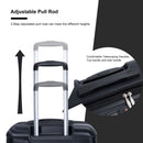 Luggage Set Of 5 Pieces, Expandable Hard Pc Luggage Set With Tsa Lock For Rotating Wheels