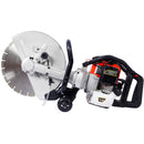 Industrial 52Cc 2 Stroke Gas Powered Concrete Cut Off Saw With Blade Steel - Red