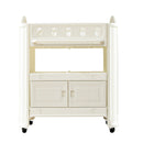 Eco Friendly Hdpe Baby Diaper Changing Table With Removable Safety Belt And Easy Clean Surface - White