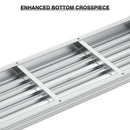 Aluminum Work Platform Large Size Step Stool Folding Portable Work Bench 40" Width Telescopic Feet Height Adjustable - Gray