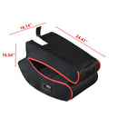 Foldable Gaming Chair With Onboard Speakers, Bluetooth Connection - Black / Red