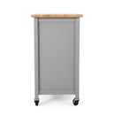 Contemporary Design Kitchen Cart With Wheels