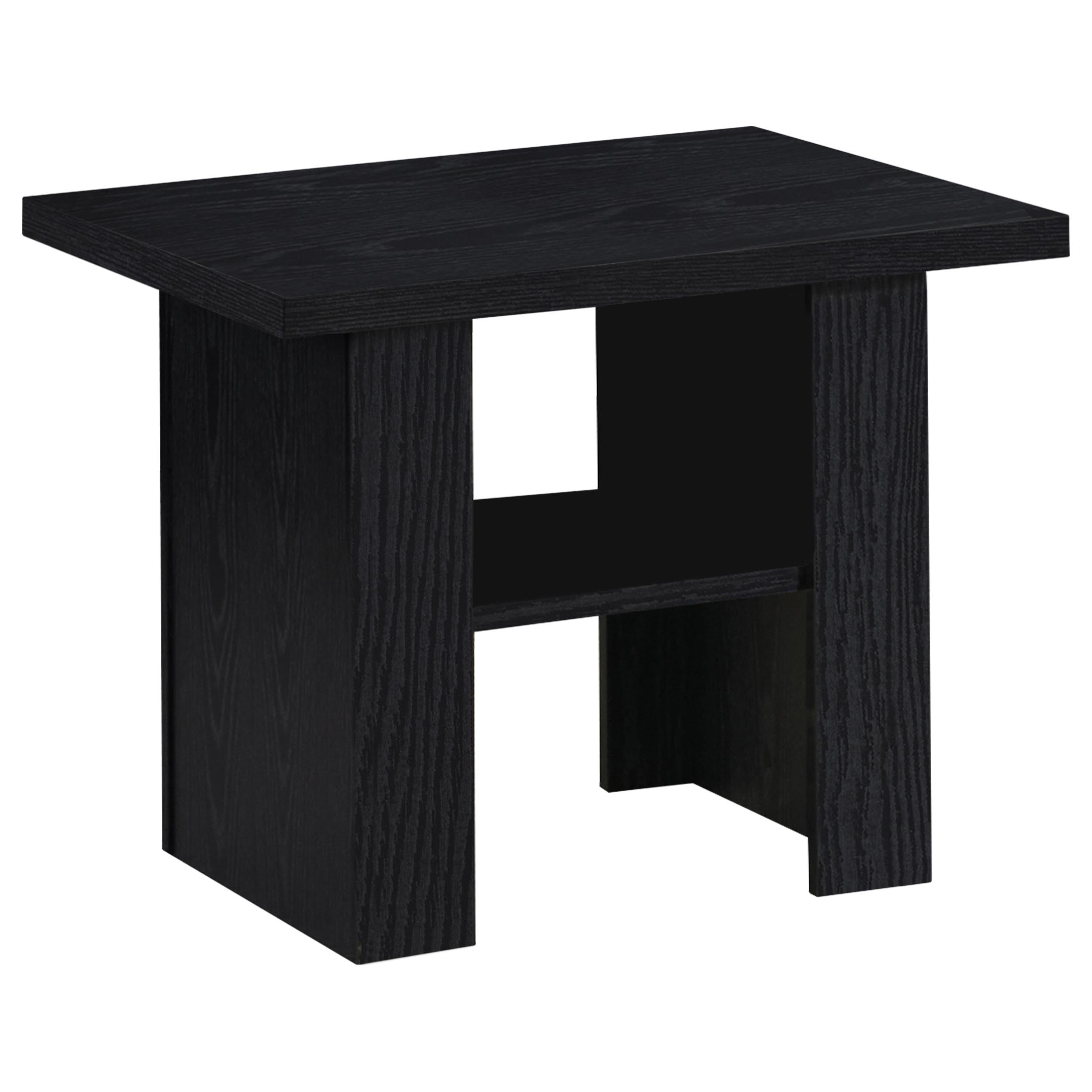 Rodez 3-piece Engineered Wood Coffee Table Set Black — view 4