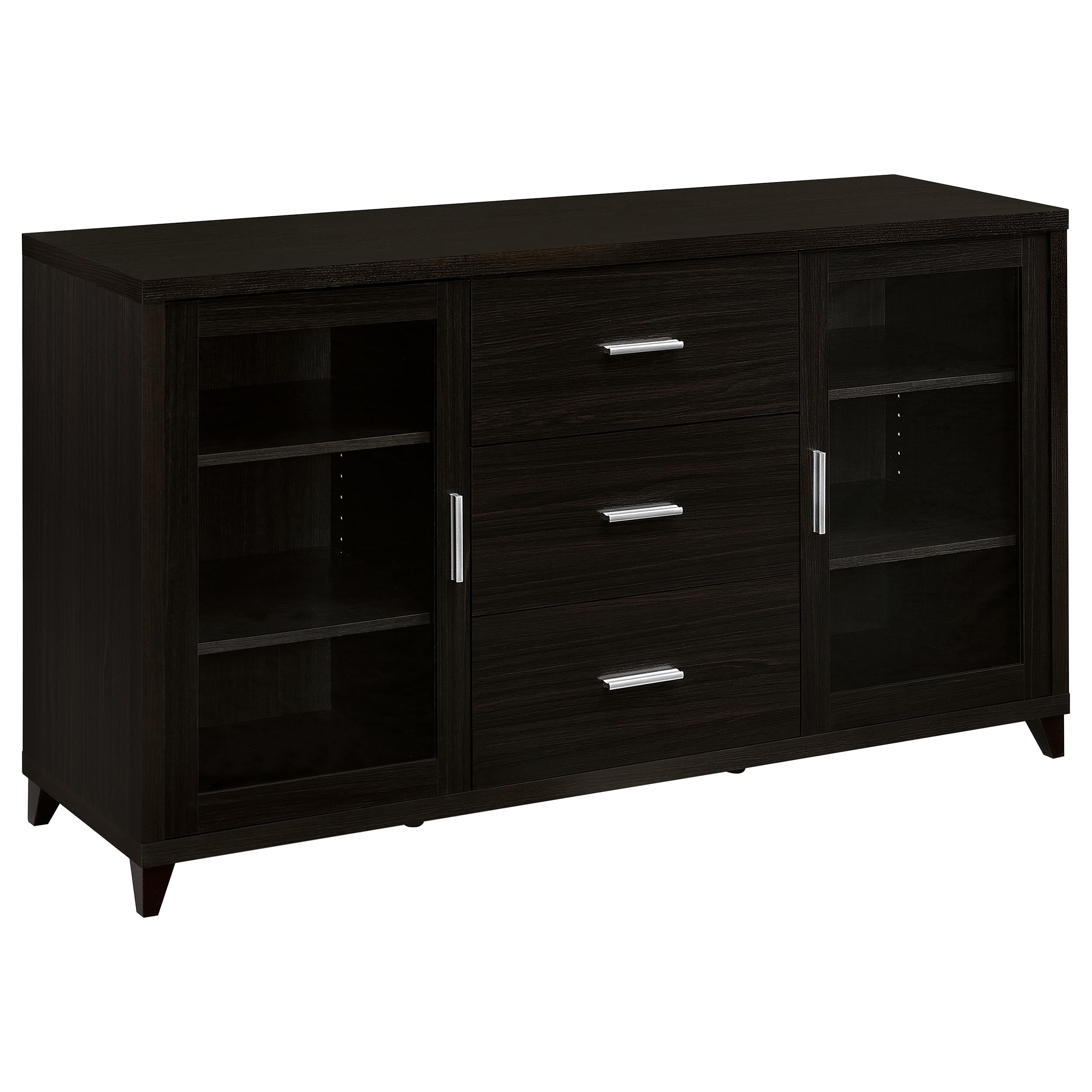 Lewes 4-piece 60-inch TV Entertainment Center Cappuccino — view 3