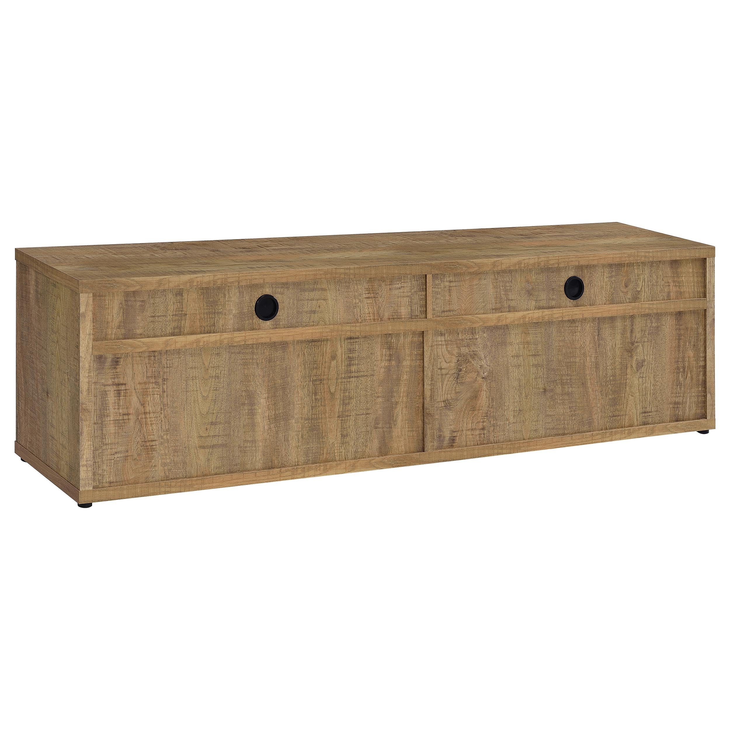 Tabby 79-inch 4-door Engineered Wood TV Stand Media Console Mango — view 7