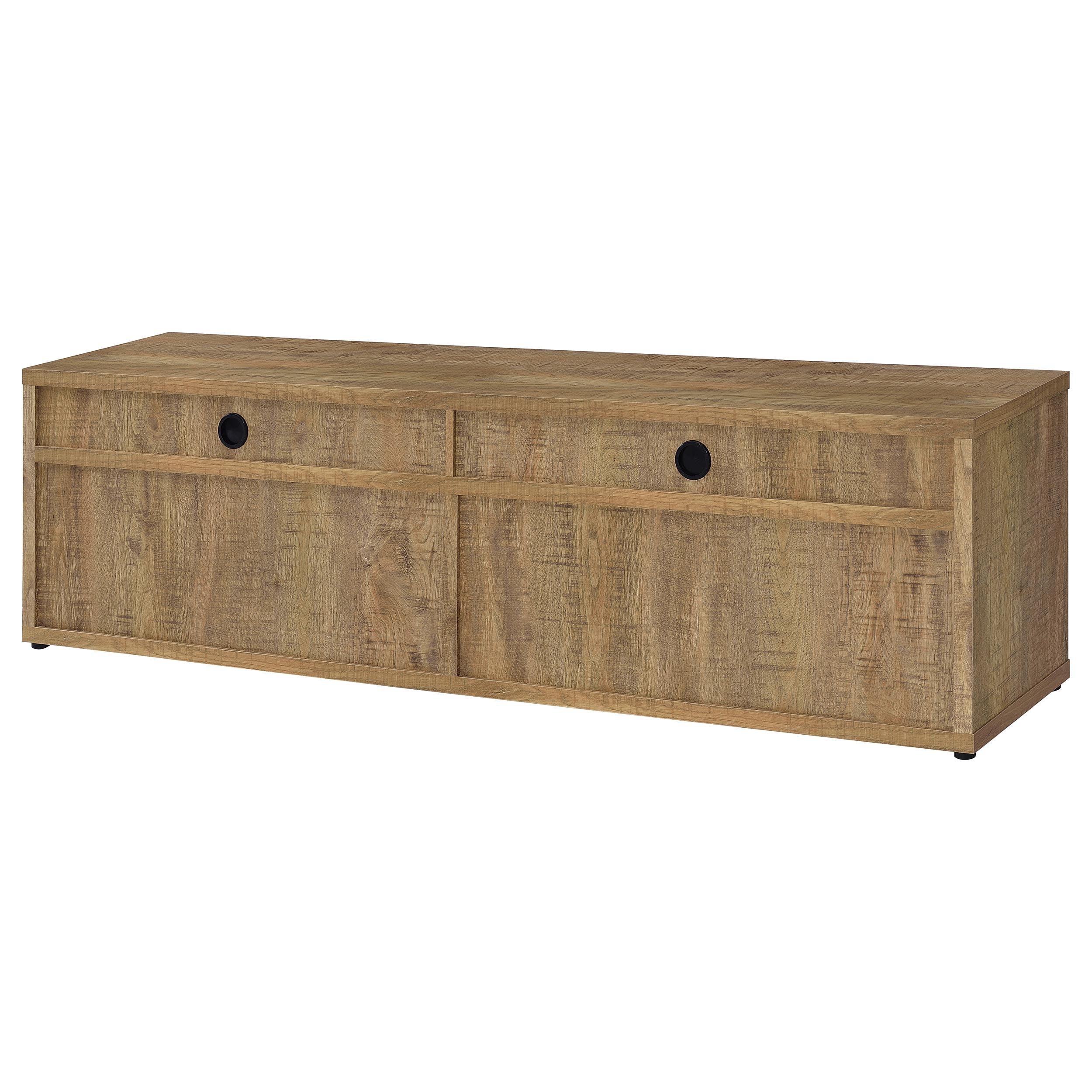 Tabby 79-inch 4-door Engineered Wood TV Stand Media Console Mango — view 8